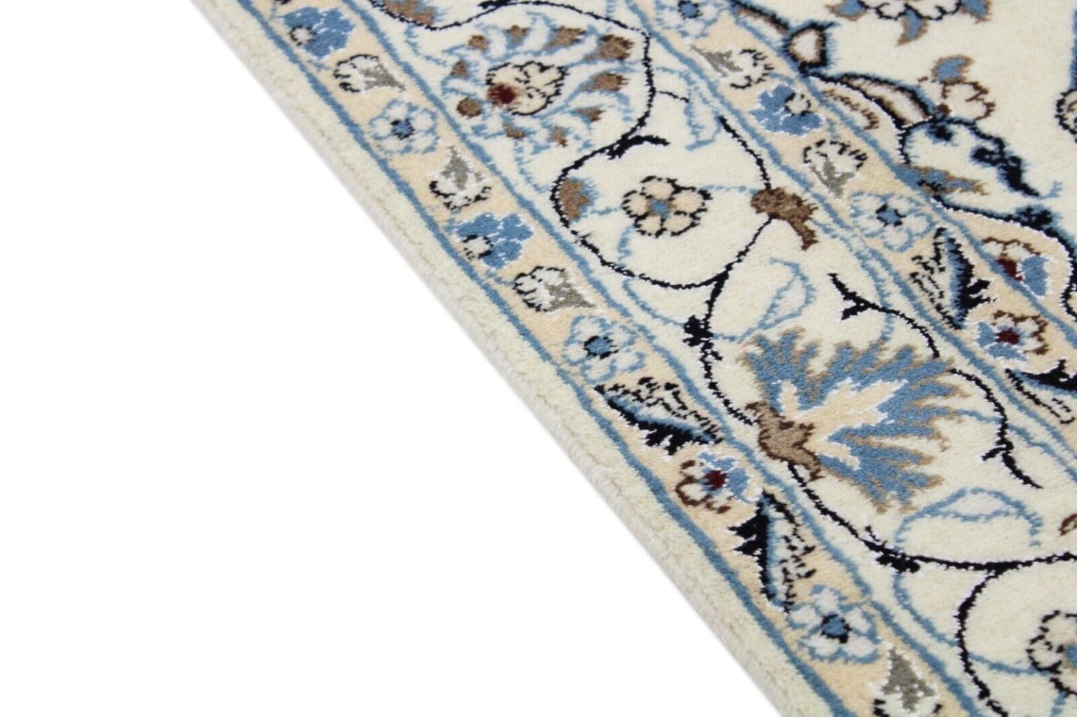 Persian Rug Nain 210 x 122 cm Wool Hand-knotted