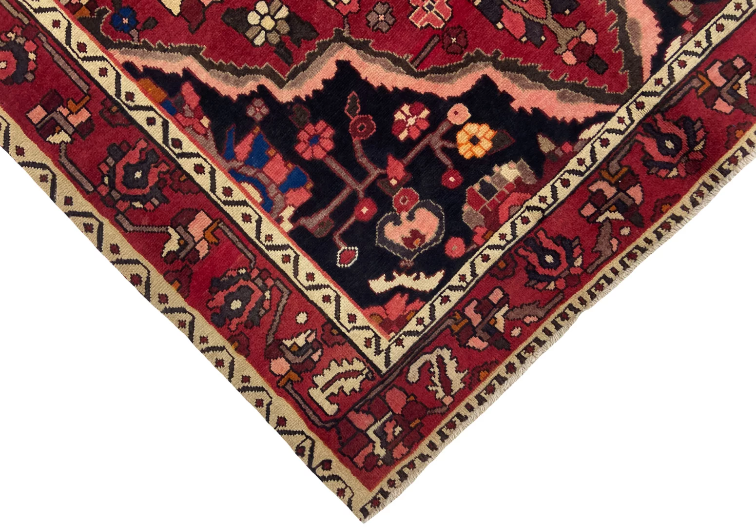 bakhtiar-teppich-204-x-163-cm-gartenmuster-mit-pflanzen-und-tiermotiven-1-3 Persian Rug Bakhtiari 204 x 163 cm Wool Hand-knotted