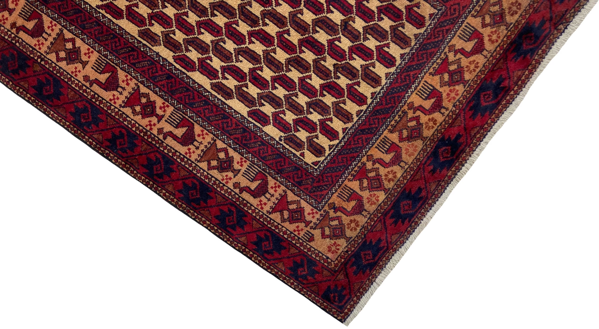 Persian Rug Baluch 176 x 82 cm Wool Hand-knotted
