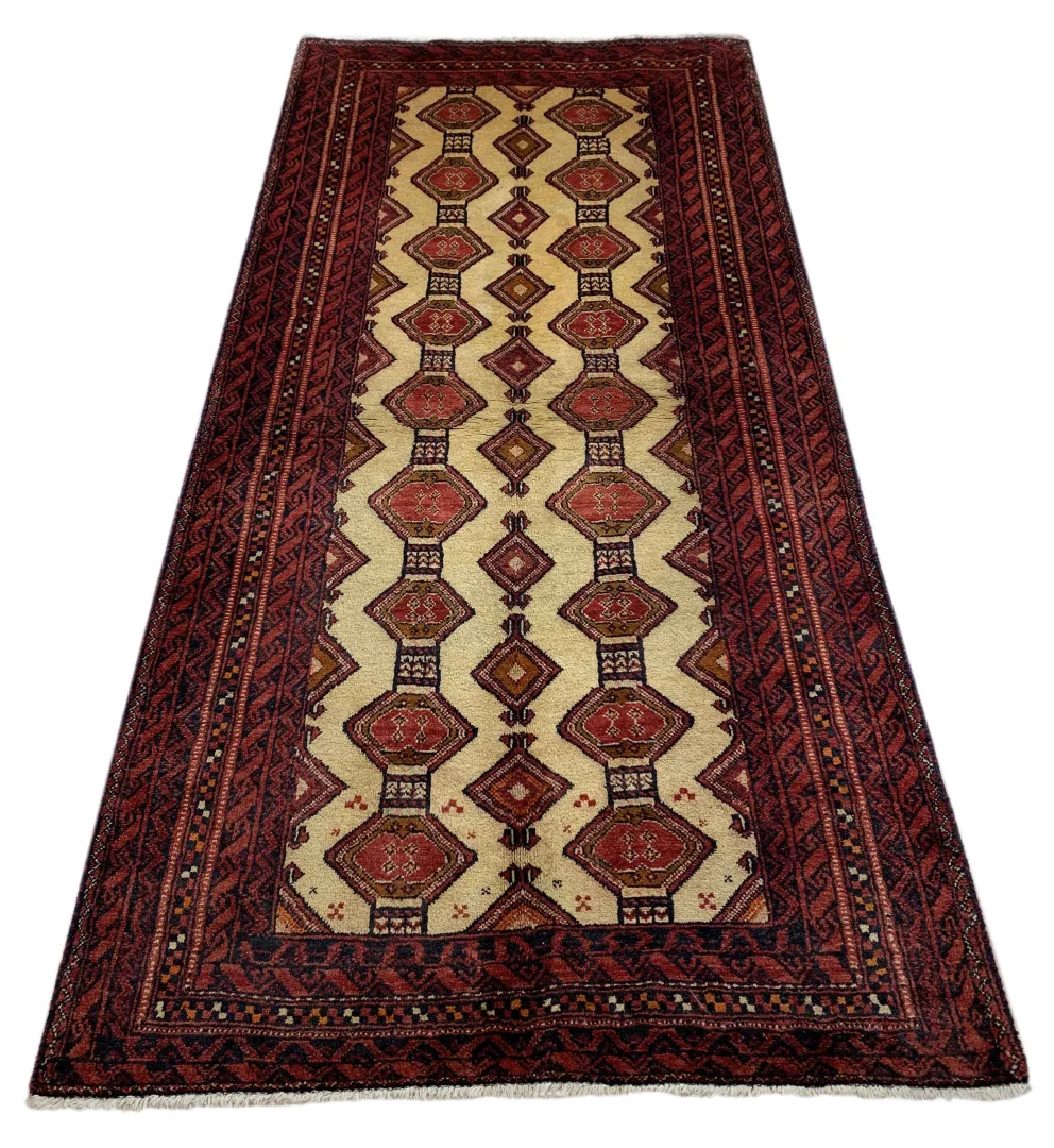 Persian Rug Baluch 183 x 89 cm Wool Hand-knotted