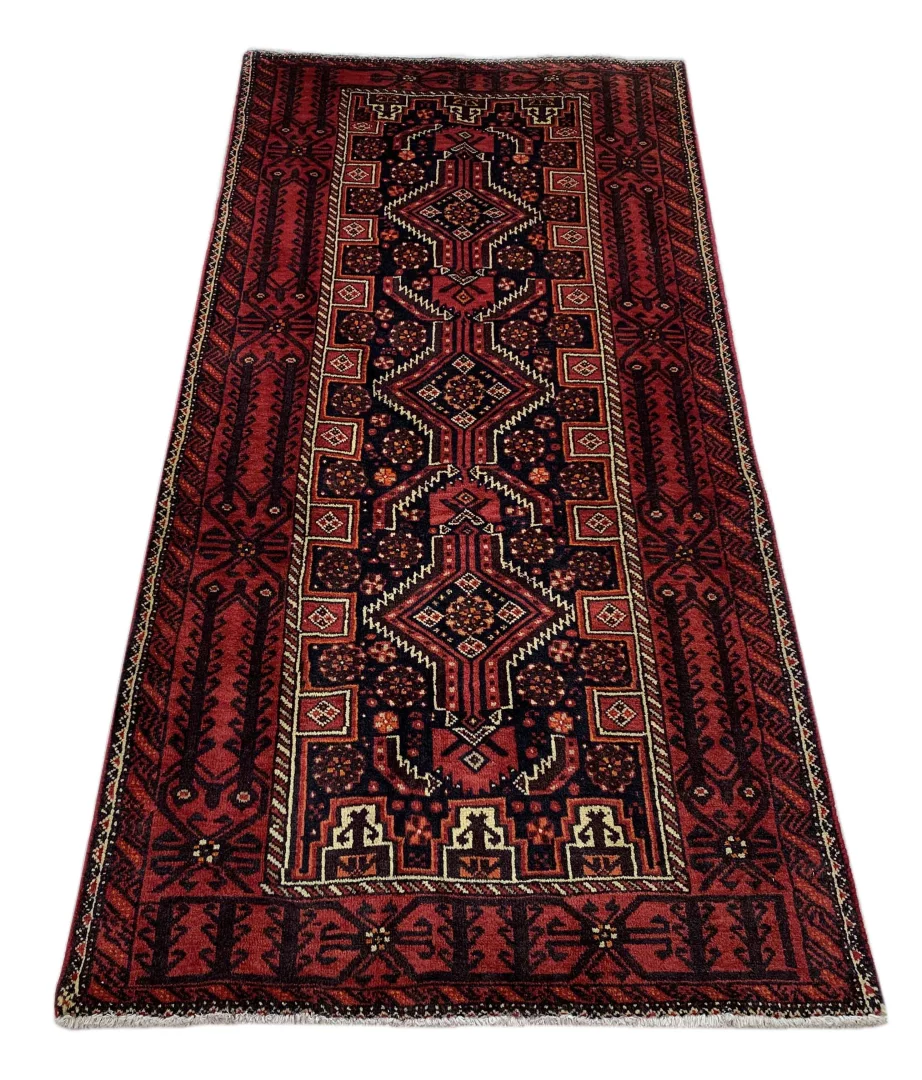 Persian Rug Baluch 196 x 96 cm Wool Hand-knotted