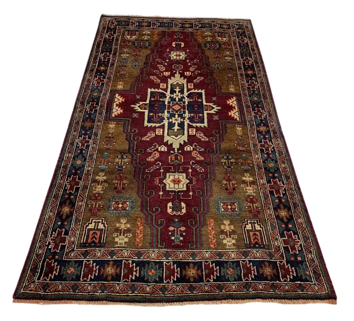 Oriental Rug Baluch 218 x 117 cm Wool Hand-knotted