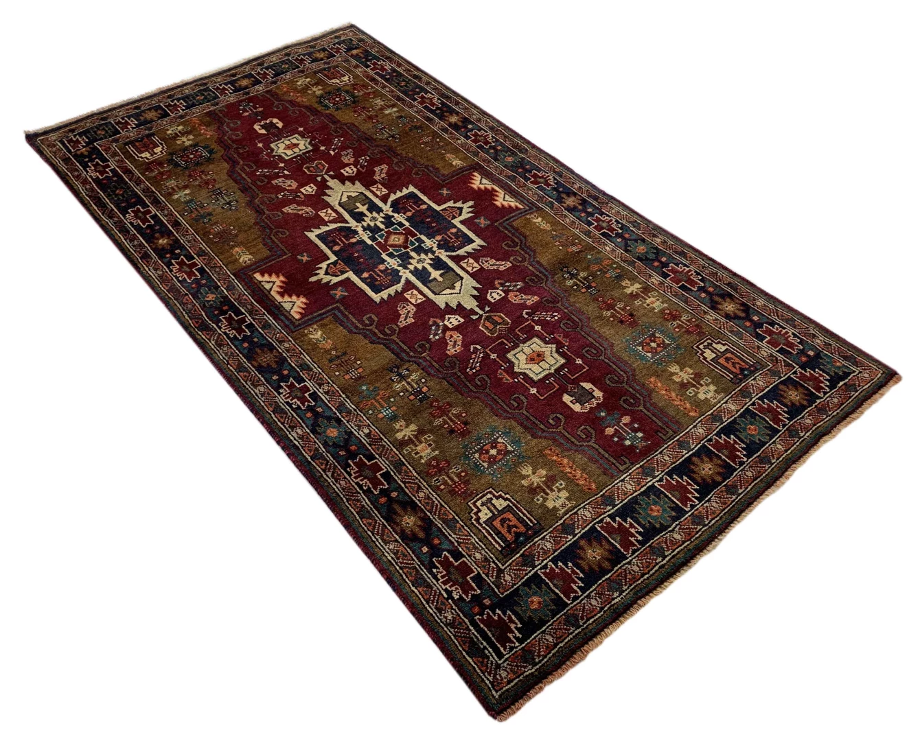 Oriental Rug Baluch 218 x 117 cm Wool Hand-knotted