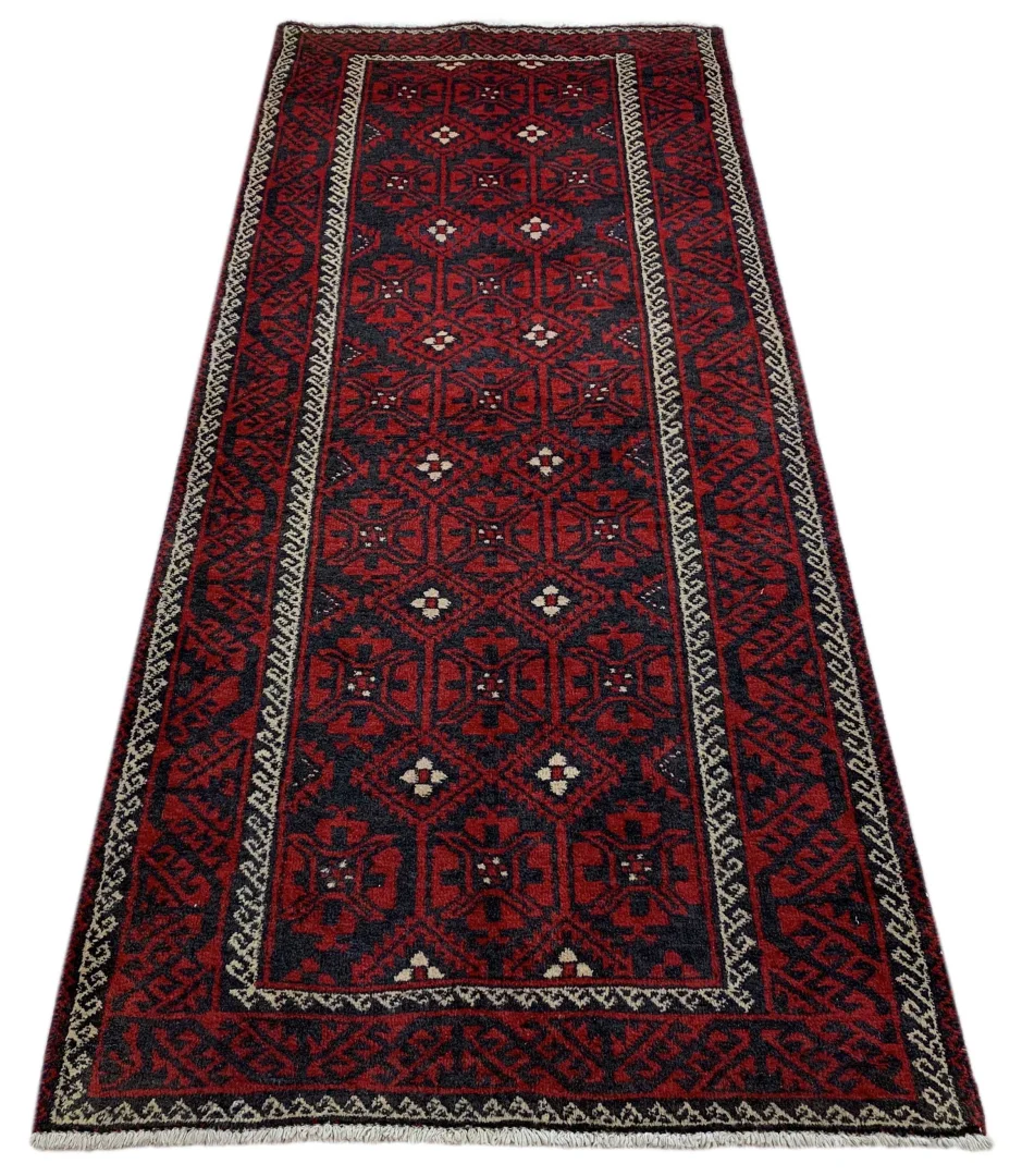 Oriental Rug Baluch 222 x 92 cm Wool Hand-knotted