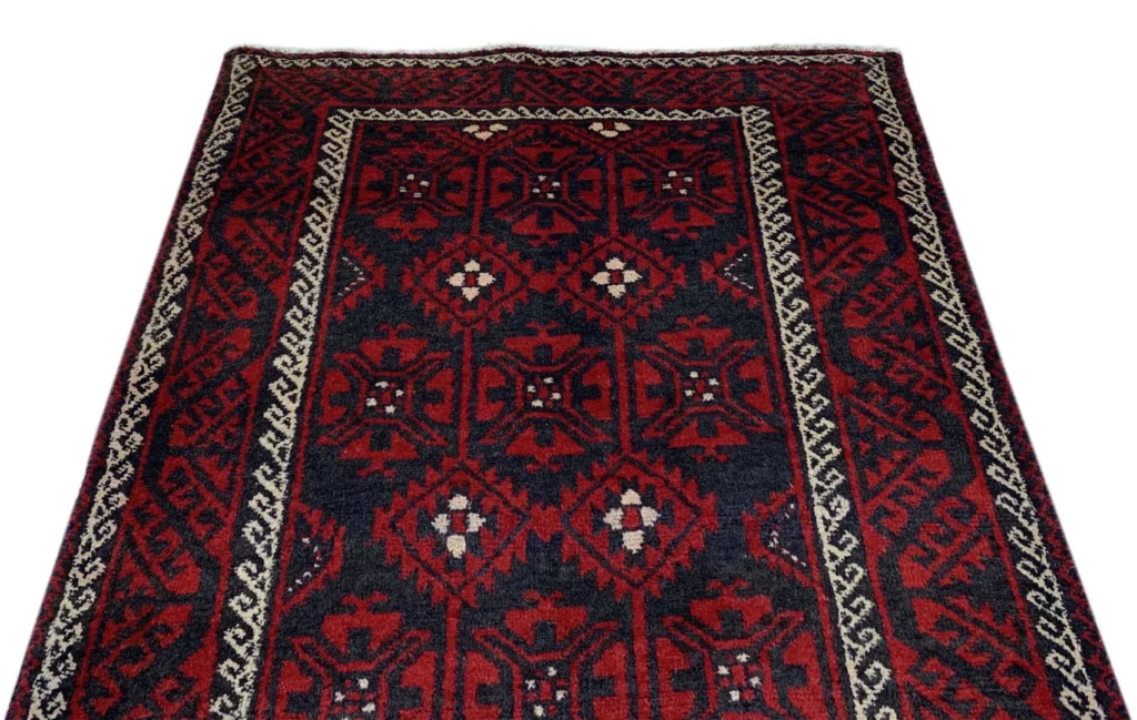 Oriental Rug Baluch 222 x 92 cm Wool Hand-knotted