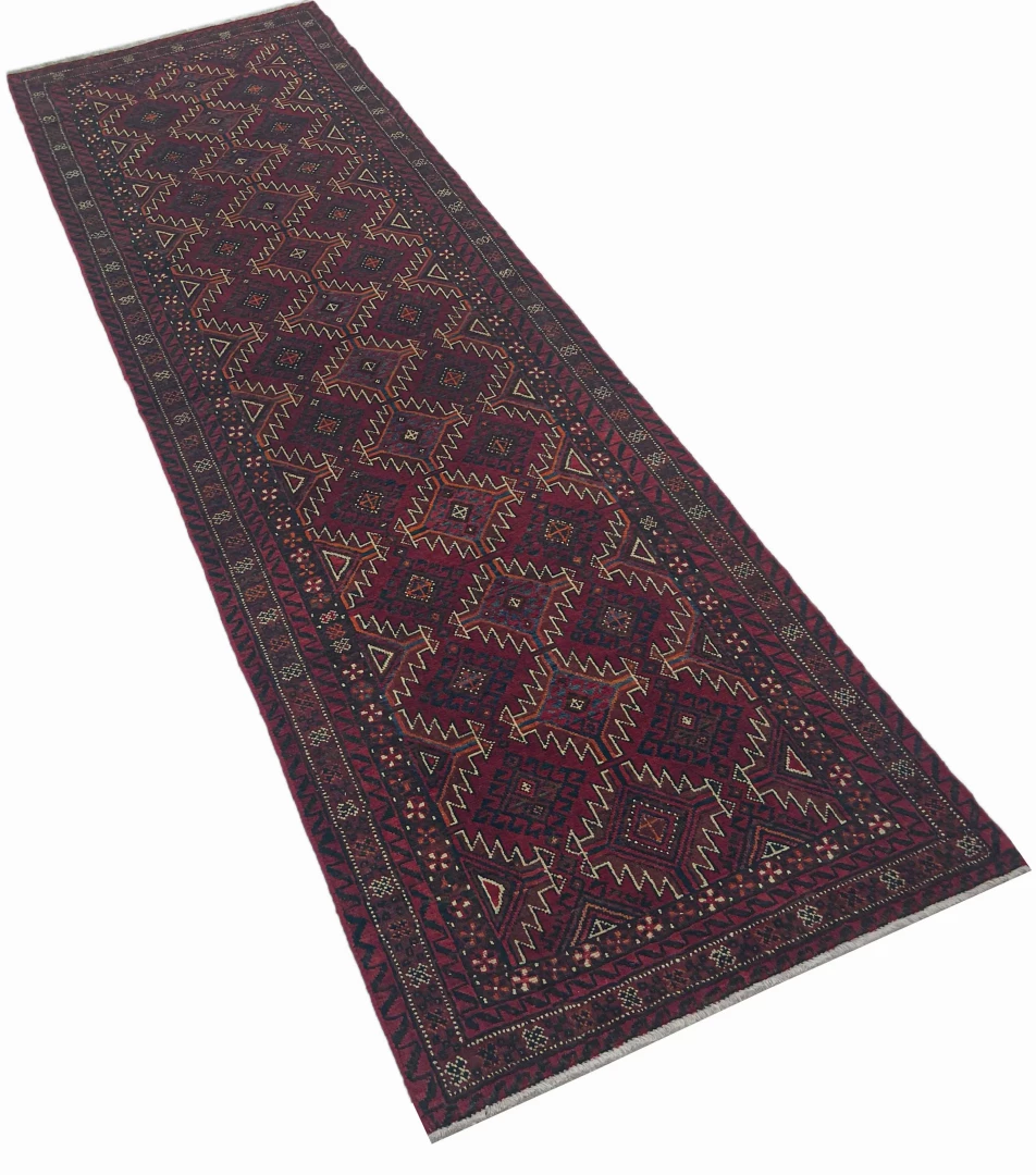 belutsch-teppich-265-x-80-cm-knotendichte-120000-250000-knoten-m-1-2 Persian Rug Baluch 265 x 80 cm Wool Hand-knotted