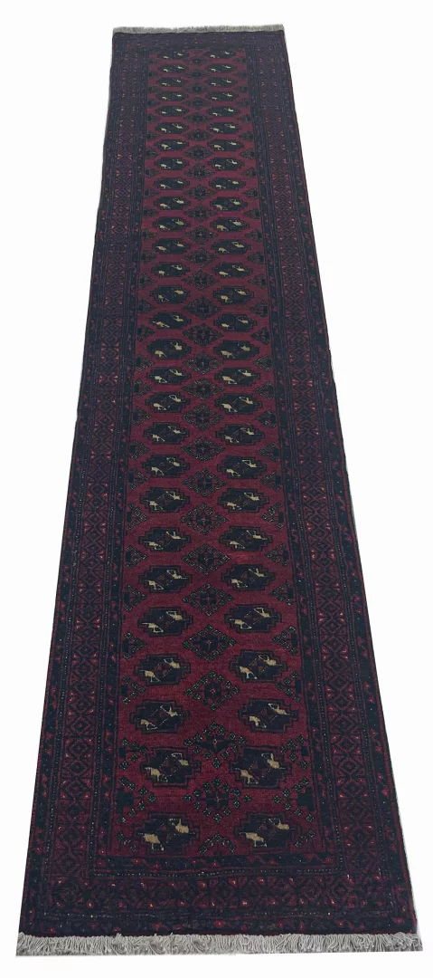 Persian Rug Baluch 275 x 52 cm Wool Hand-knotted