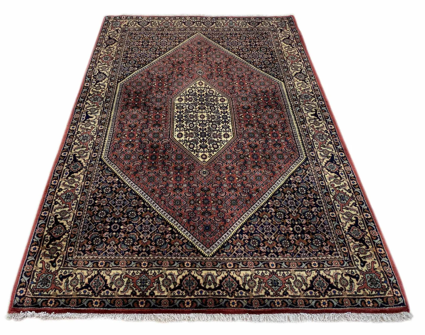 Persian Rug Bijar 176 x 115 cm Hand-knotted