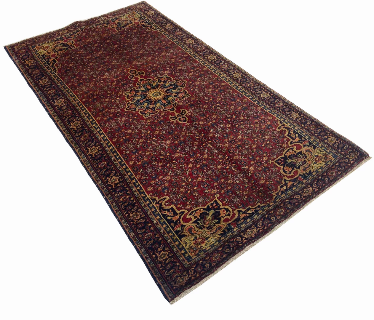 Persian Rug Bijar 238 x 132 cm Wool Hand-knotted