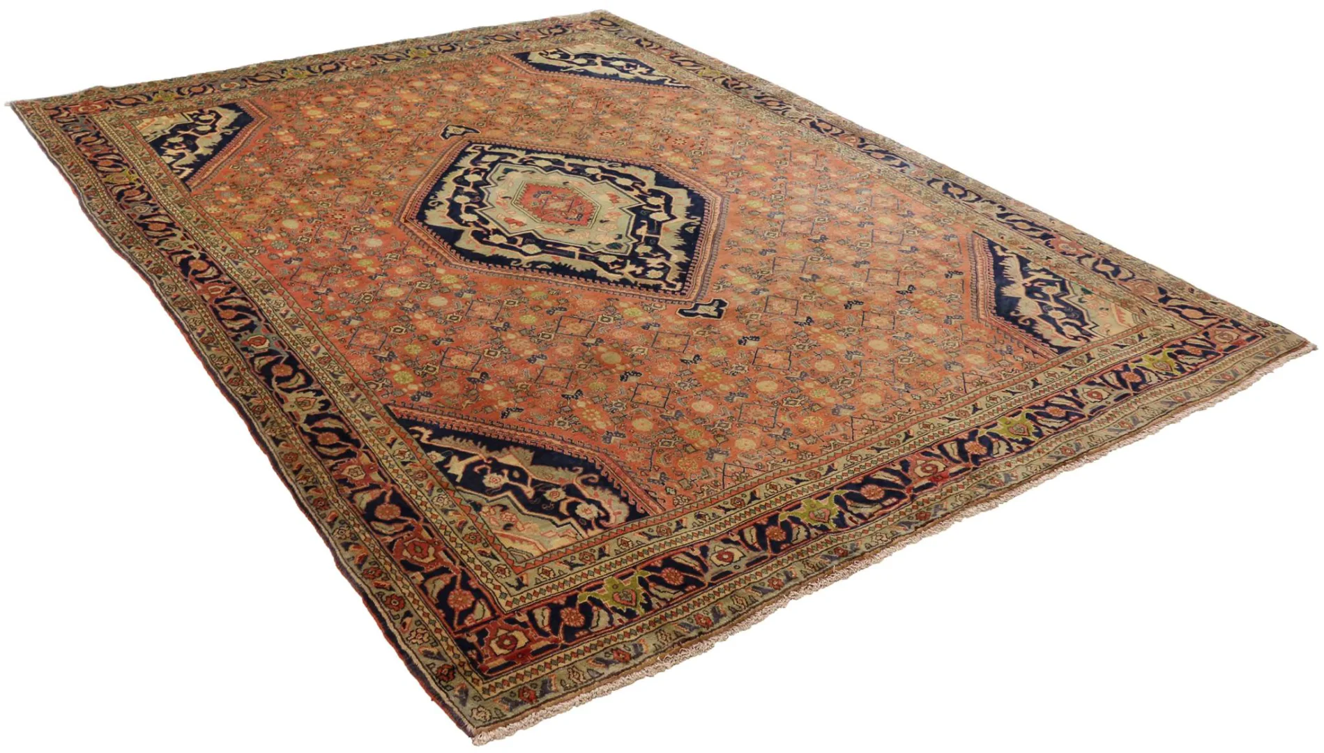 bidjar-perserteppich-292-x-210-cm-200000-500000-knoten-m-1-2 Persian Rug Bijar 292 x 210 cm Wool Hand-knotted