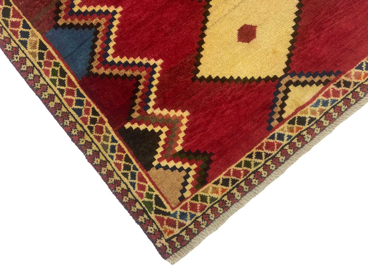 Persian Rug Gabbeh 142 x 102 cm Wool Hand-knotted