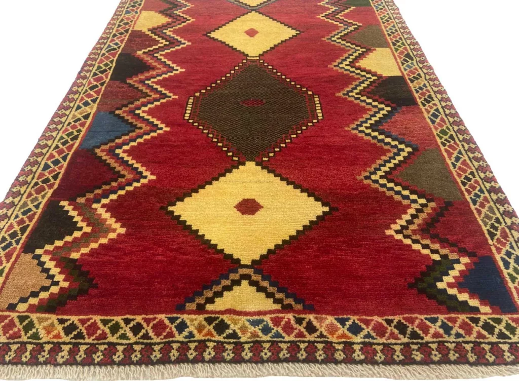 Persian Rug Gabbeh 142 x 102 cm Wool Hand-knotted