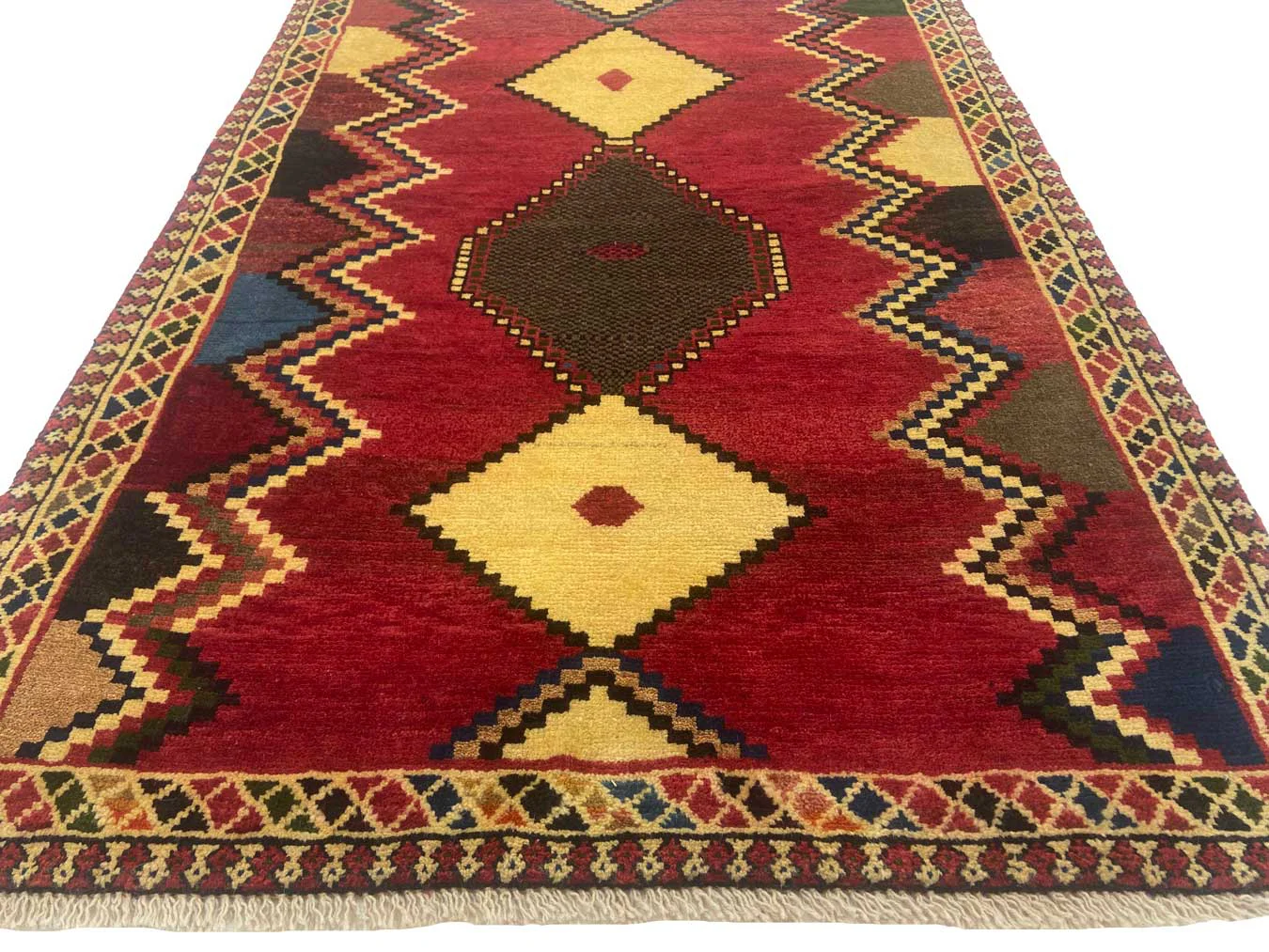 Persian Rug Gabbeh 142 x 102 cm Wool Hand-knotted