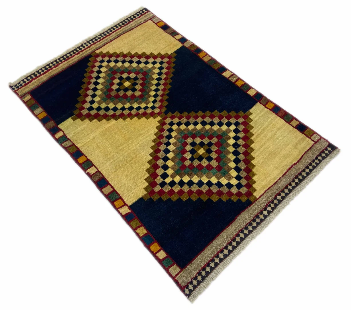 Persian Rug Fars 144 x 100 cm Wool Hand-knotted