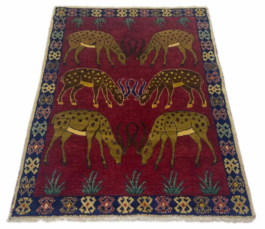 Persian Rug Gabbeh 148 x 112 cm Wool Hand-knotted