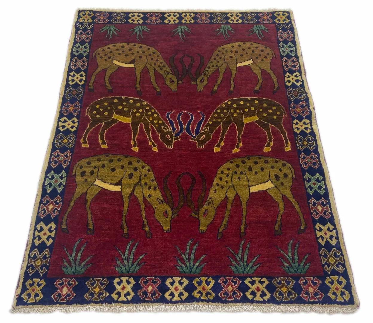 Persian Rug Gabbeh 148 x 112 cm Wool Hand-knotted