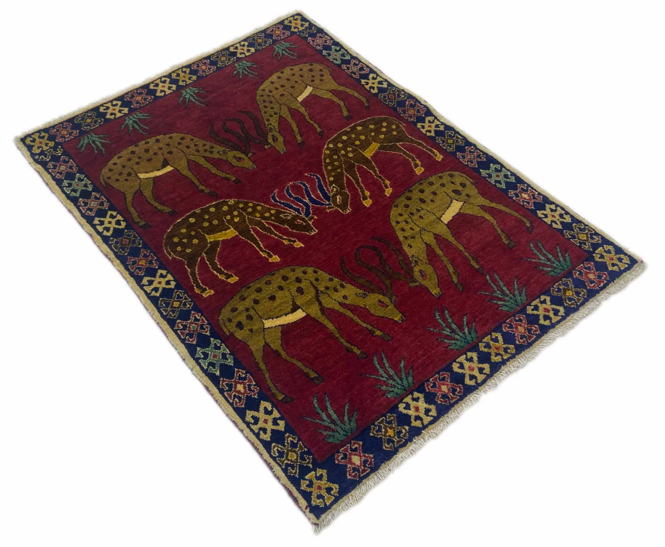 Persian Rug Gabbeh 148 x 112 cm Wool Hand-knotted