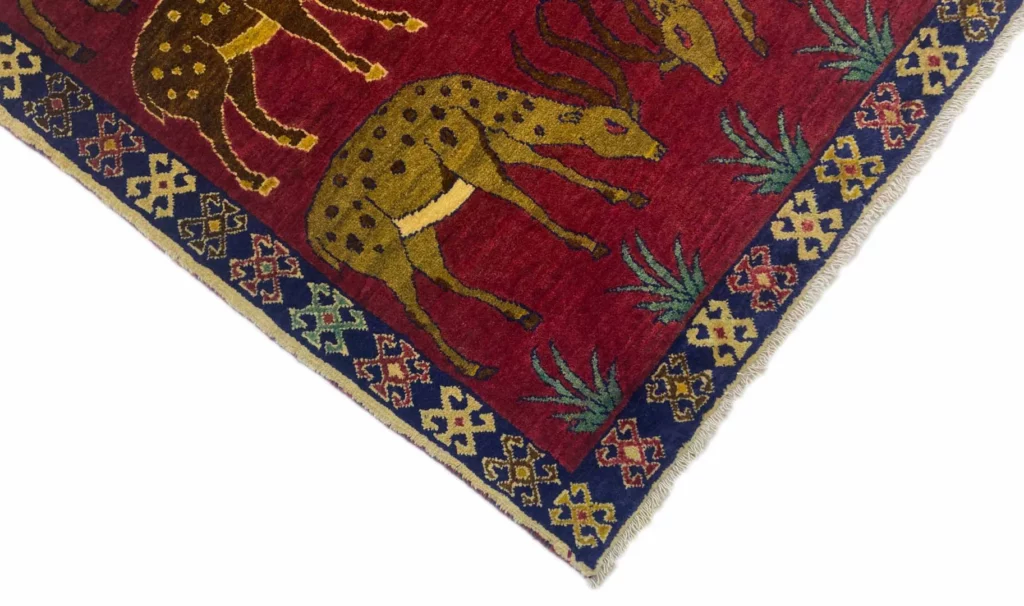 Persian Rug Gabbeh 148 x 112 cm Wool Hand-knotted