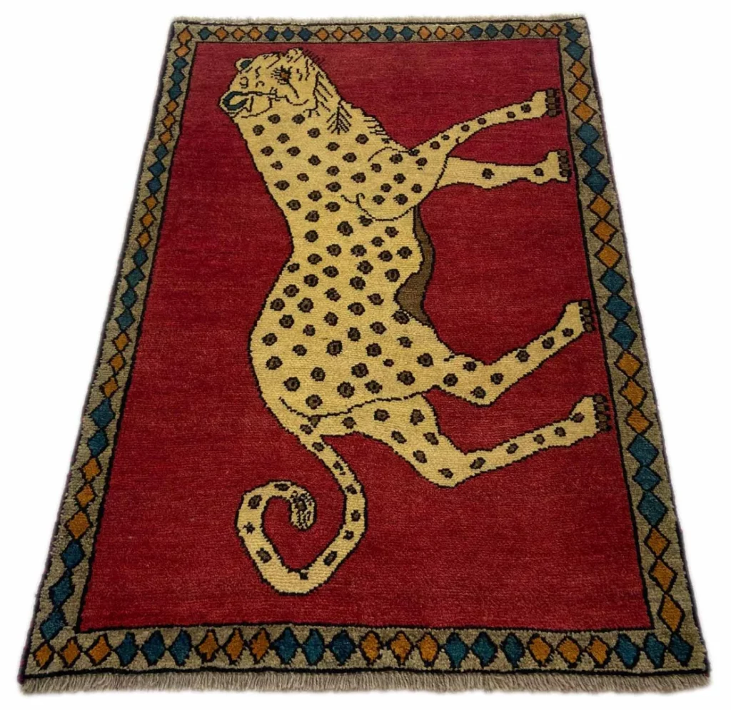 gabbeh-shuli-teppich-150-x-100-cm-90000-180000-knoten-ausgefallene-1 Persian Rug Fars 150 x 100 cm Wool Hand-knotted