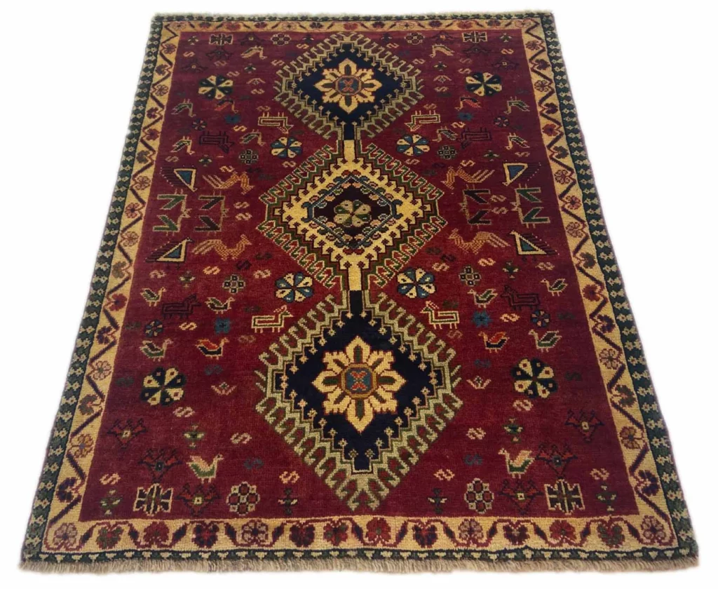 Persian Rug Fars 148 x 117 cm Wool Hand-knotted