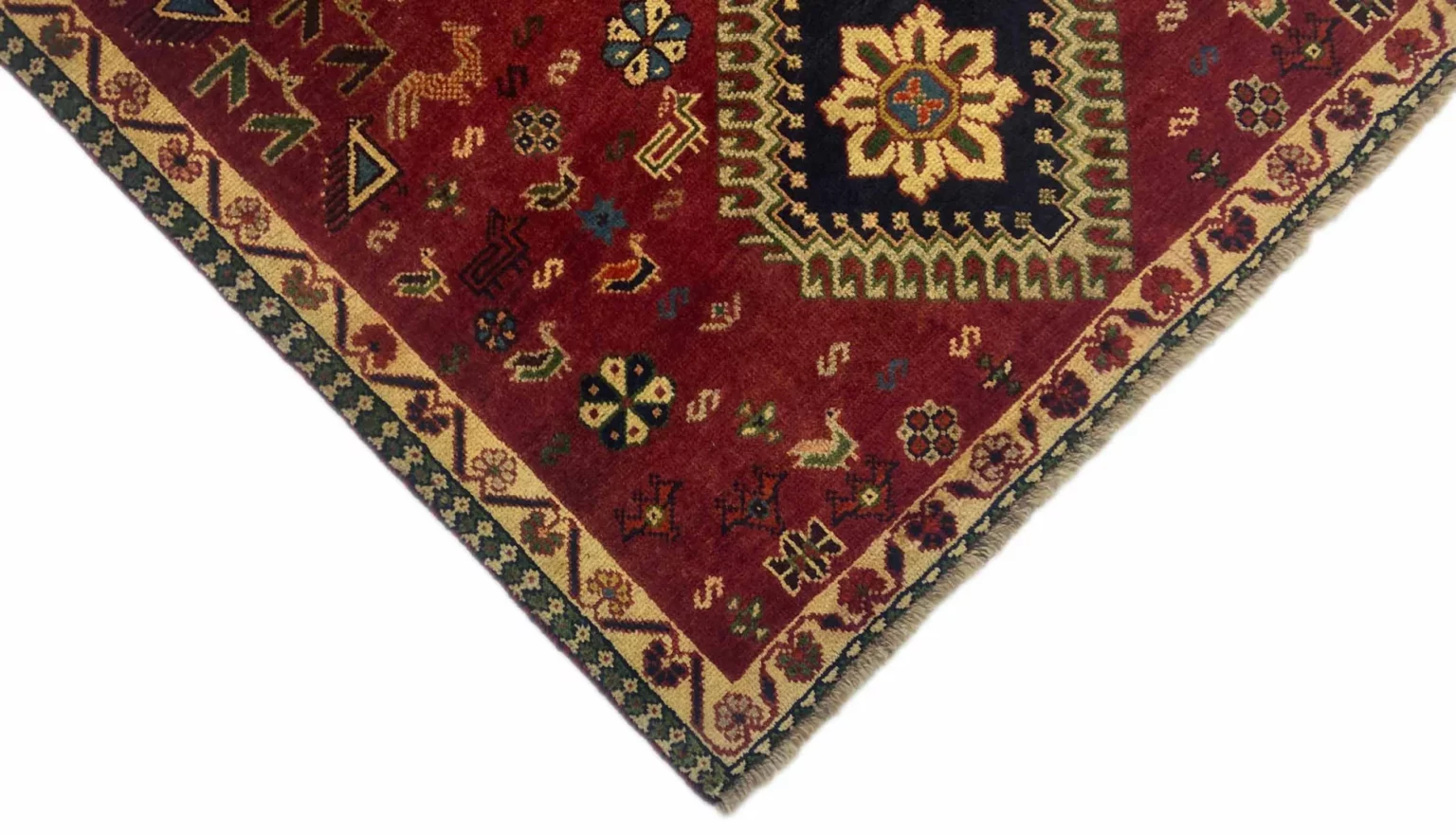 Persian Rug Fars 148 x 117 cm Wool Hand-knotted