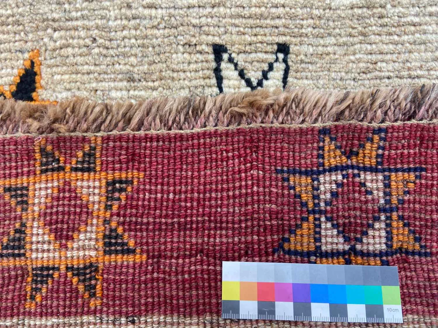 Persian Rug Gabbeh 155 x 112 cm Wool Hand-knotted