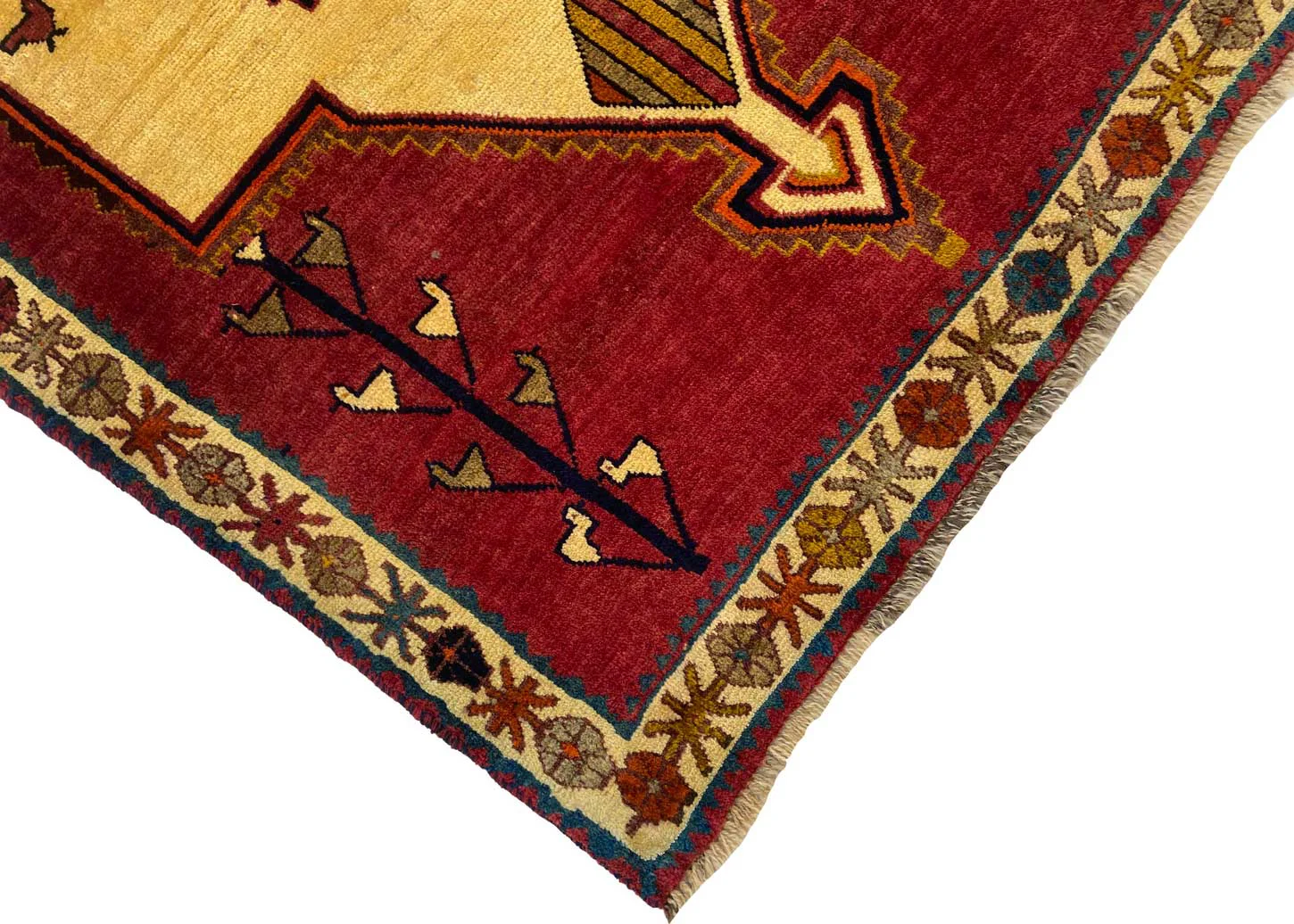 gabbeh-shuli-160-x-110-cm-ausgefallene-muster-auf-glanzvoller-schurwolle-1-3 Persian Rug Fars 160 x 110 cm Wool Hand-knotted