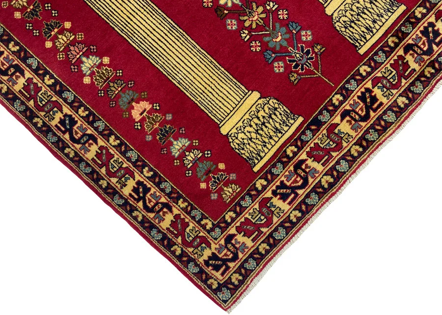 Persian Rug Gabbeh 161 x 110 cm Wool Hand-knotted