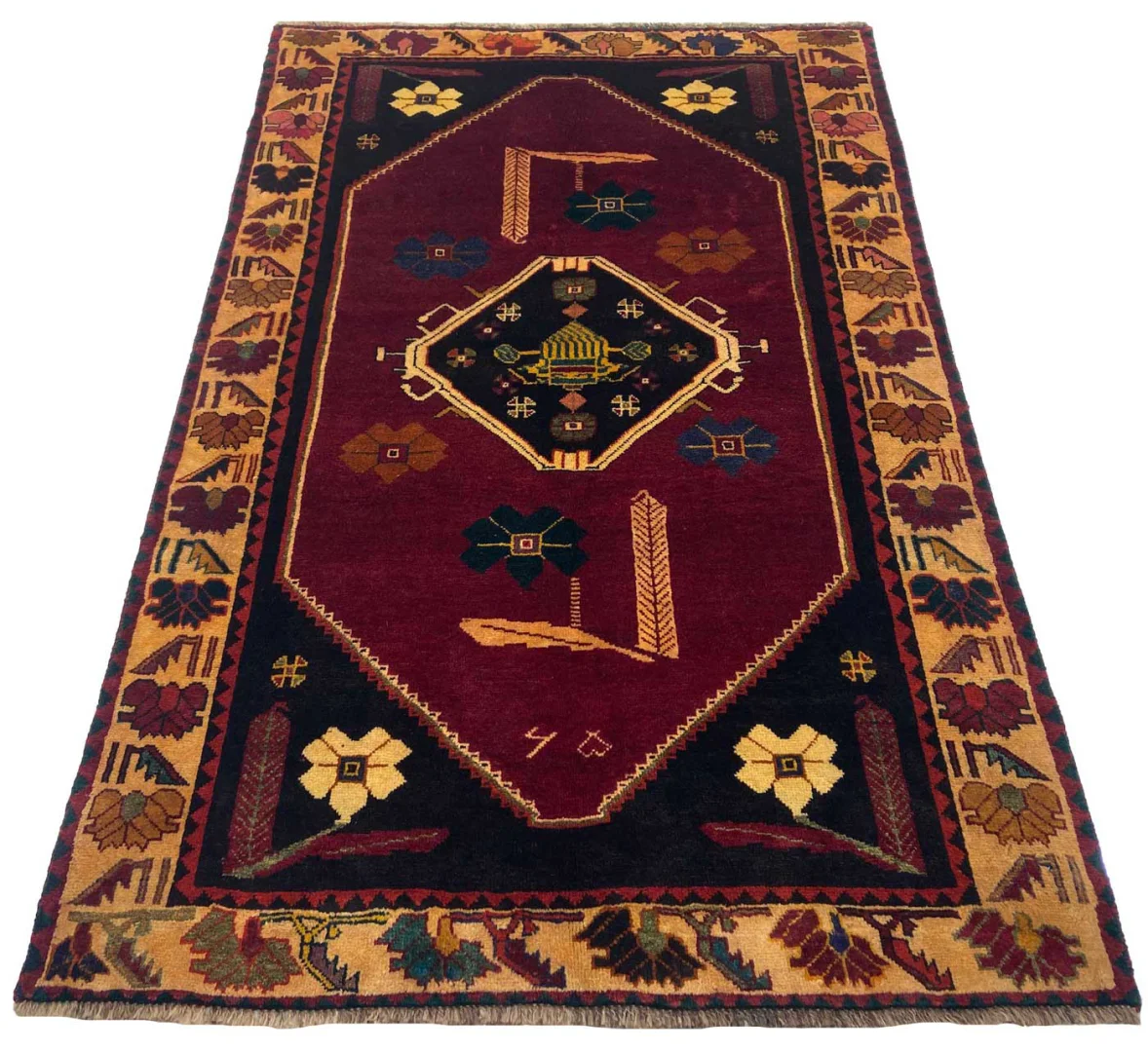 Persian Rug Fars 180 x 117 cm Wool Hand-knotted
