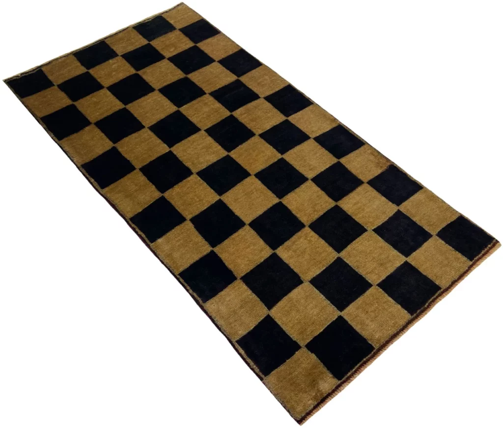 Persian Rug Gabbeh 183 x 94 cm Wool Hand-knotted