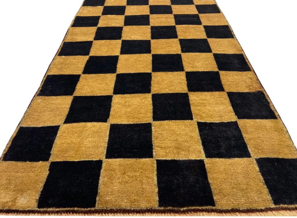 Persian Rug Gabbeh 183 x 94 cm Wool Hand-knotted