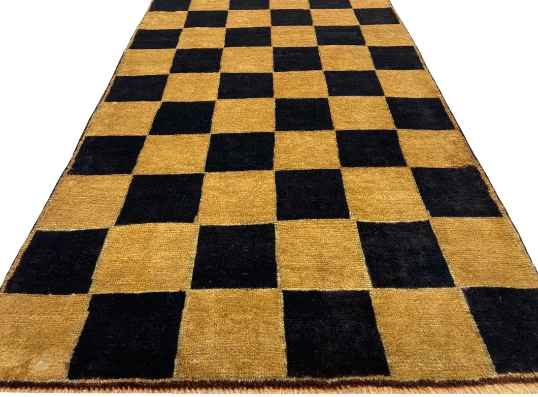 Persian Rug Gabbeh 183 x 94 cm Wool Hand-knotted