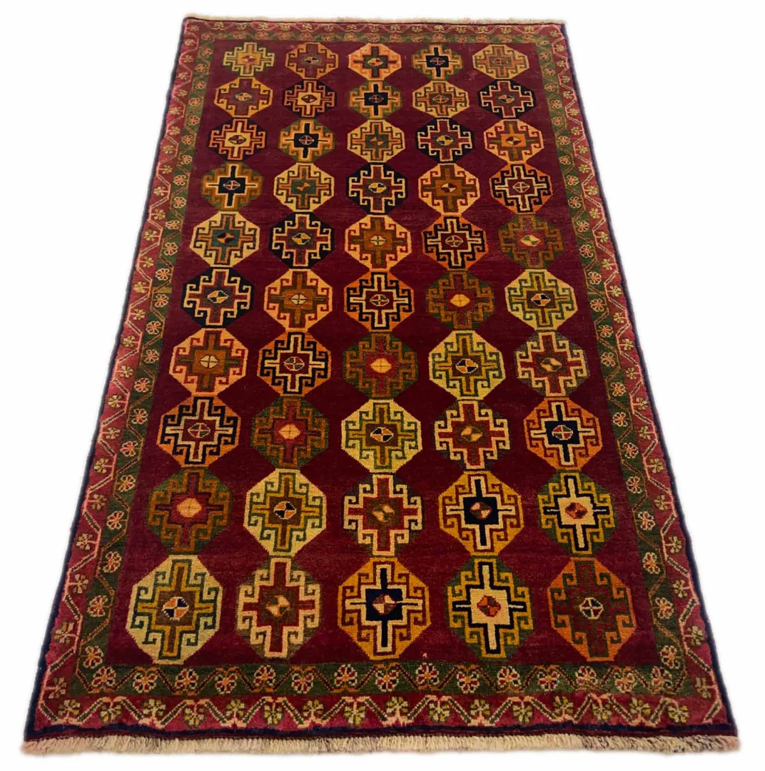 Persian Rug Fars 190 x 107 cm Wool Hand-knotted