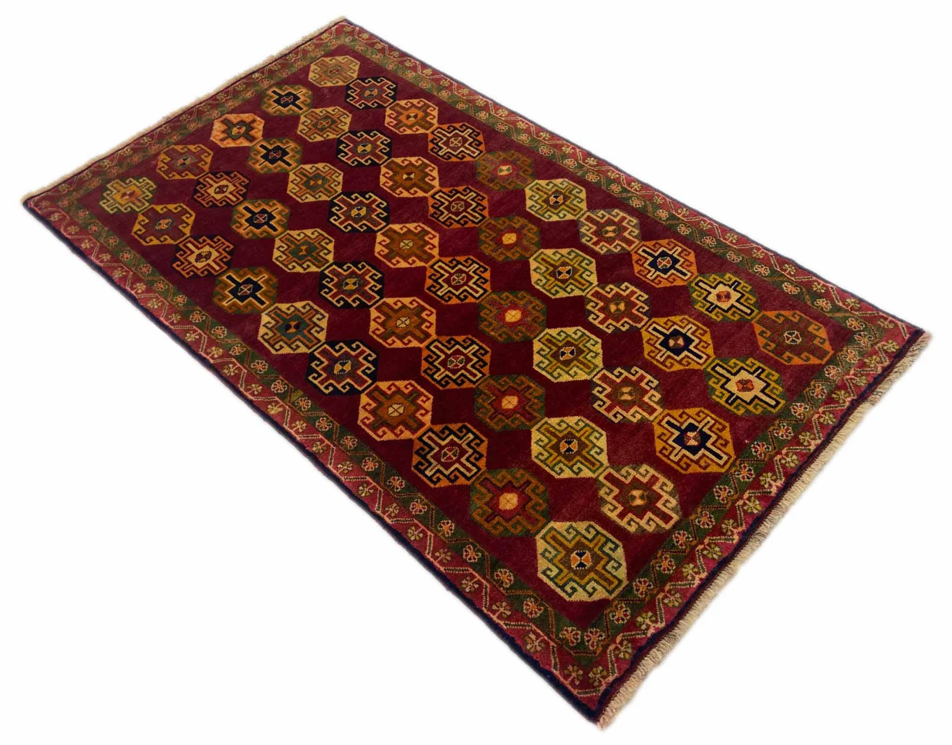 Persian Rug Fars 190 x 107 cm Wool Hand-knotted