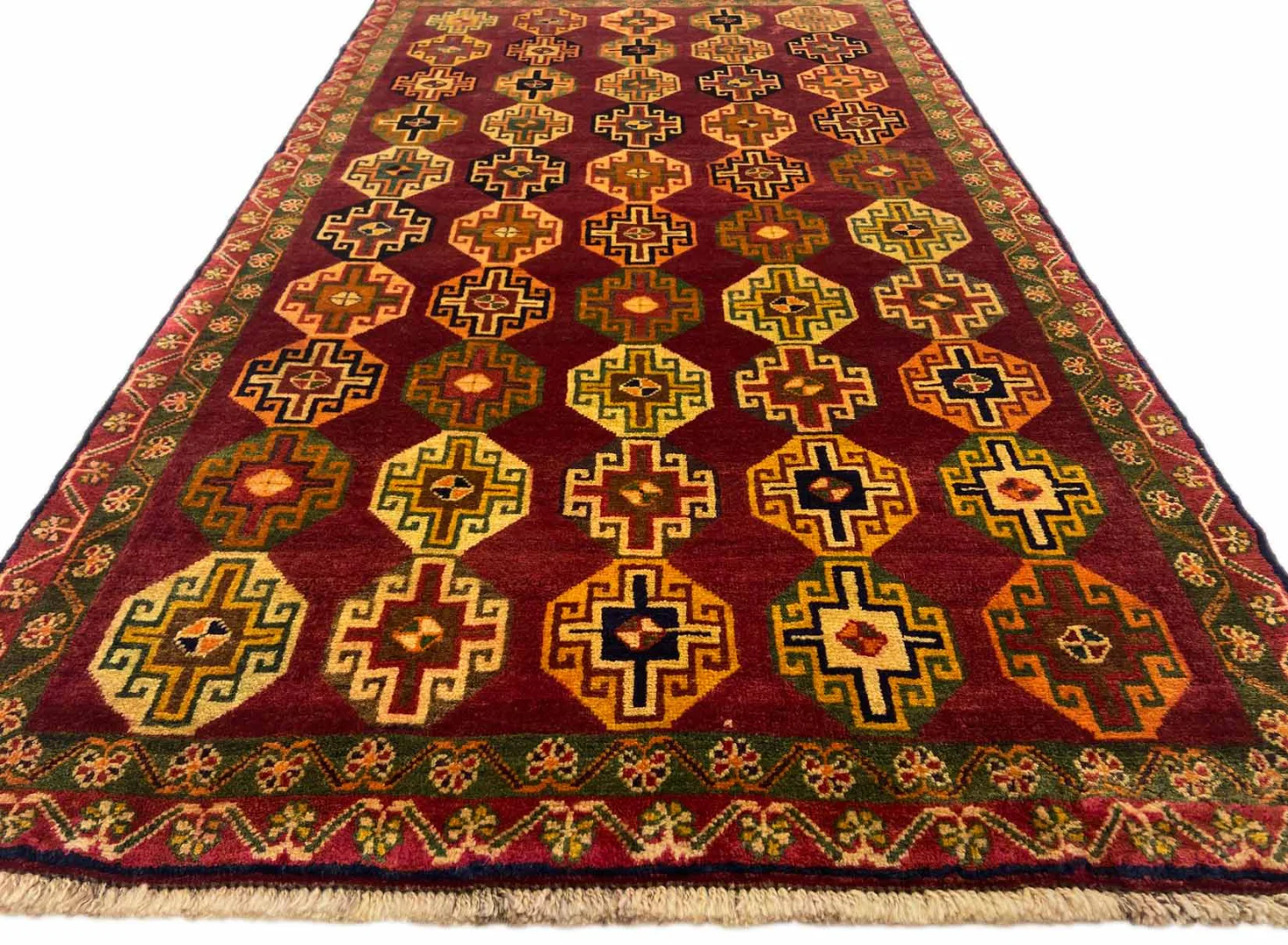 Persian Rug Fars 190 x 107 cm Wool Hand-knotted