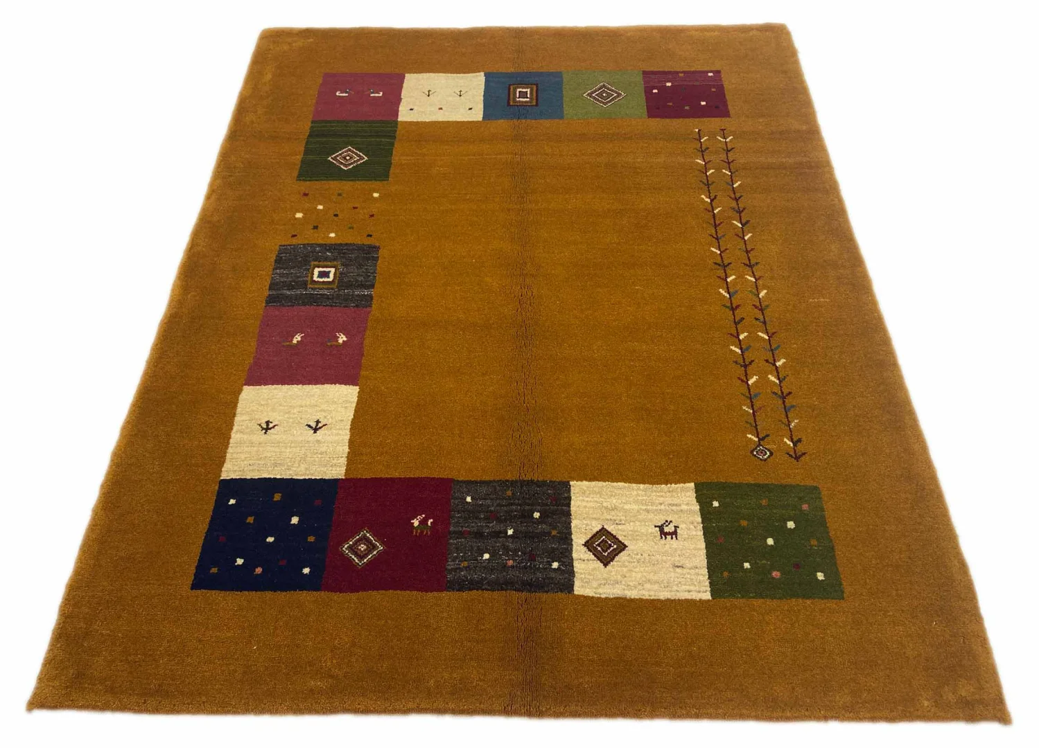 Persian Rug Fars 196 x 160 cm Wool Hand-knotted