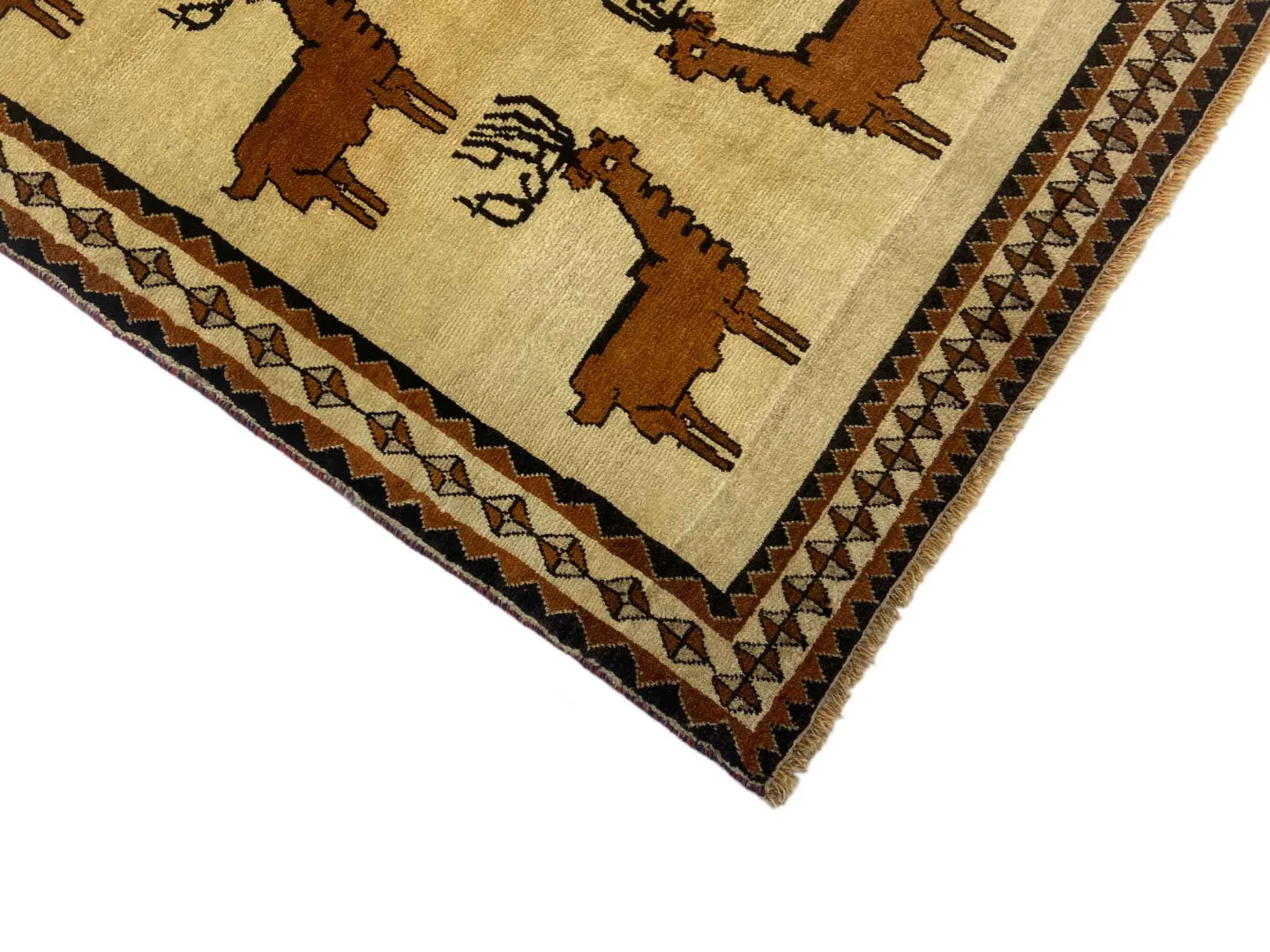 Persian Rug Fars 224 x 114 cm Wool Hand-knotted