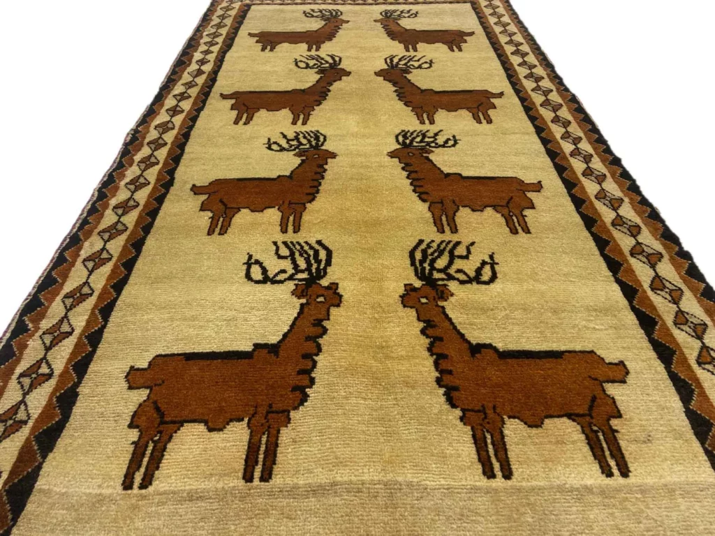 Persian Rug Fars 224 x 114 cm Wool Hand-knotted
