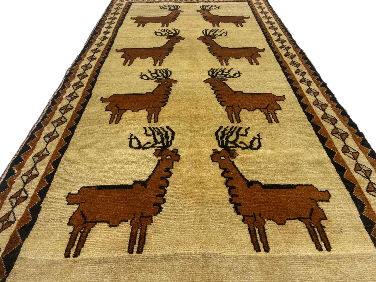Persian Rug Fars 224 x 114 cm Wool Hand-knotted
