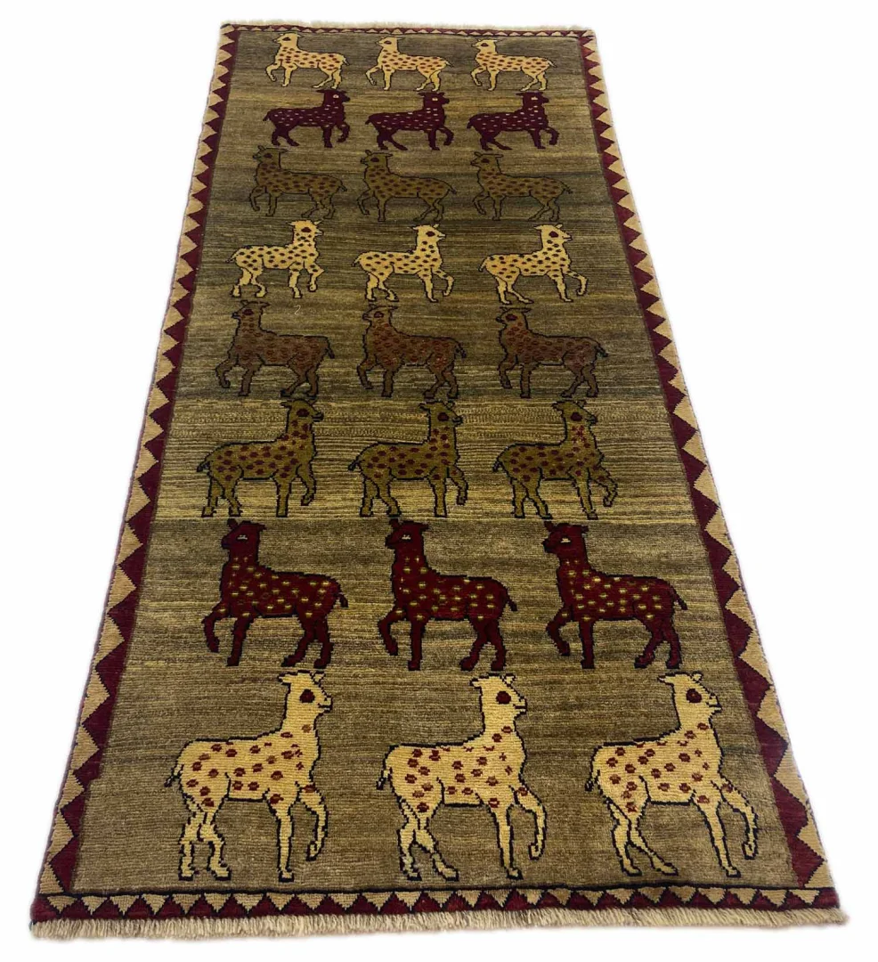 Persian Rug Fars 232 x 100 cm Wool Hand-knotted