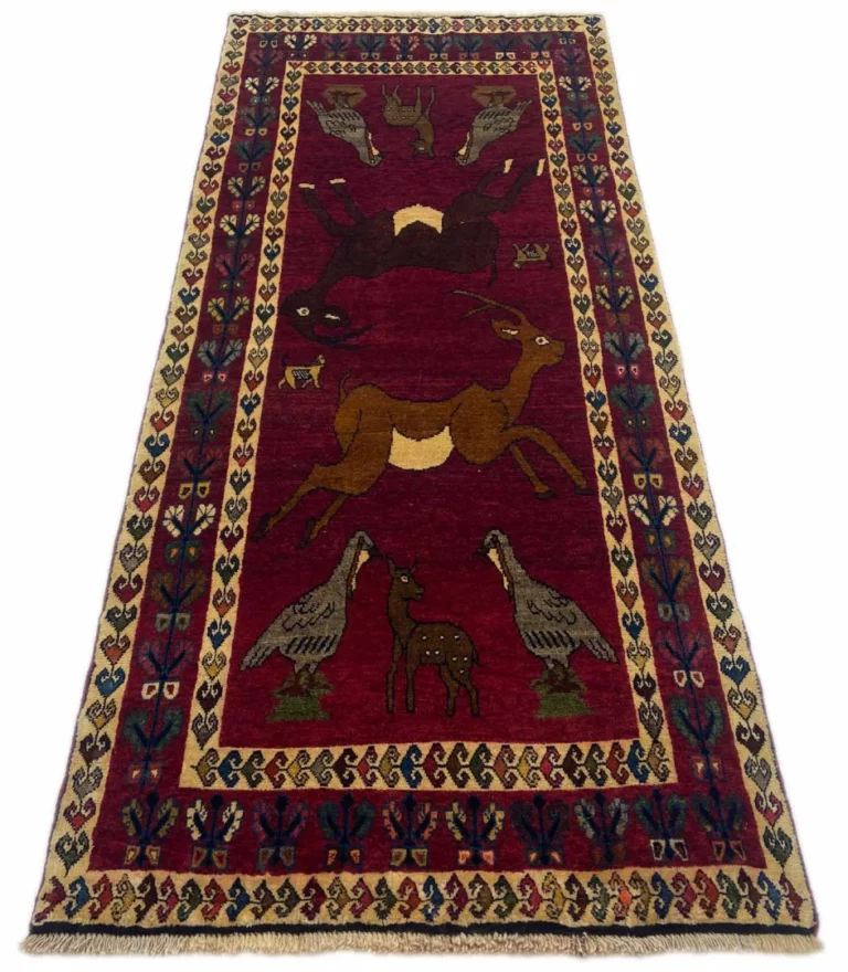 Persian Rug Fars 238 x 104 cm Wool Hand-knotted