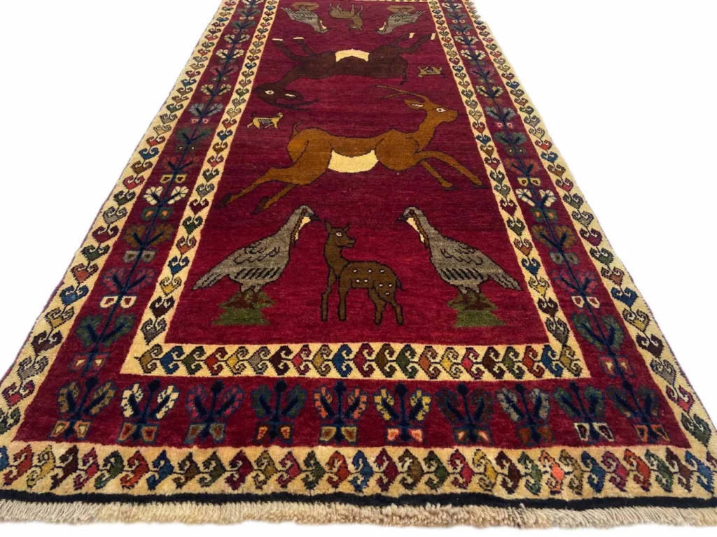 Persian Rug Fars 238 x 104 cm Wool Hand-knotted