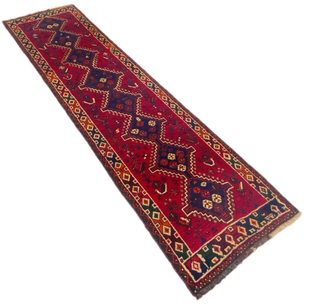Persian Rug Fars 291 x 73 cm Wool Hand-knotted