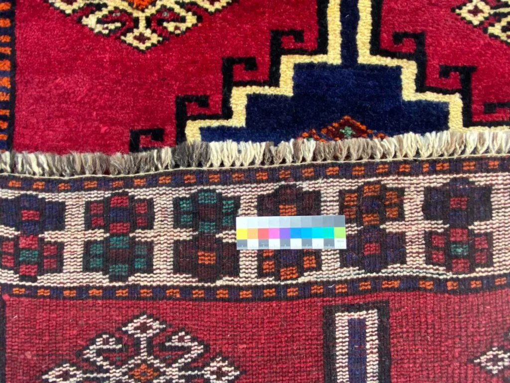 gabbeh-shuli-290-x-90-cm-ausgefallene-muster-knotendichte-90000-1-4 Persian Rug Fars 290 x 90 cm Wool Hand-knotted