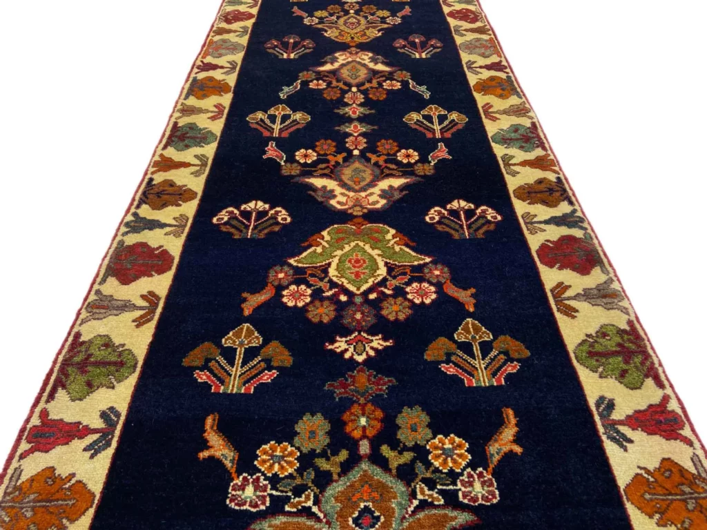 gabbeh-shuli-teppich-315-x-87-cm-90000-180000-knoten-m-ausgefallene-3 Persian Rug Fars 315 x 87 cm Wool Hand-knotted