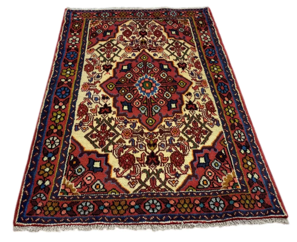 Persian Rug Hamadan 144 x 102 cm Wool Hand-knotted