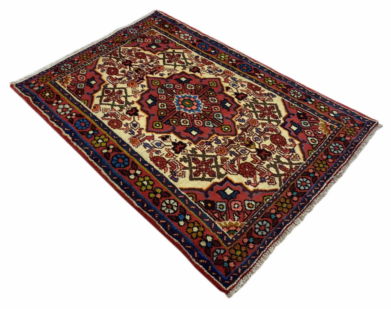 Persian Rug Hamadan 144 x 102 cm Wool Hand-knotted