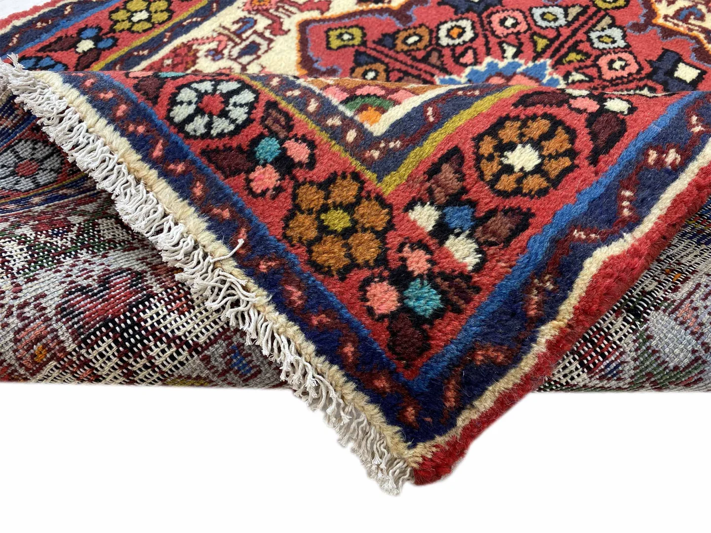 Persian Rug Hamadan 144 x 102 cm Wool Hand-knotted