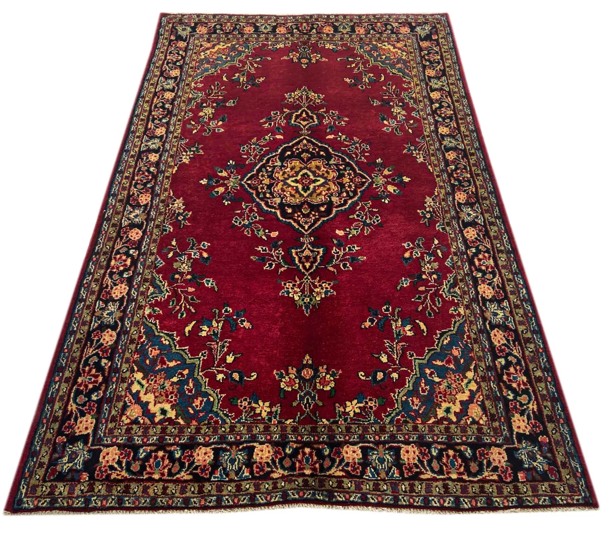 Persian Rug Hamadan 217 x 135 cm Wool Hand-knotted