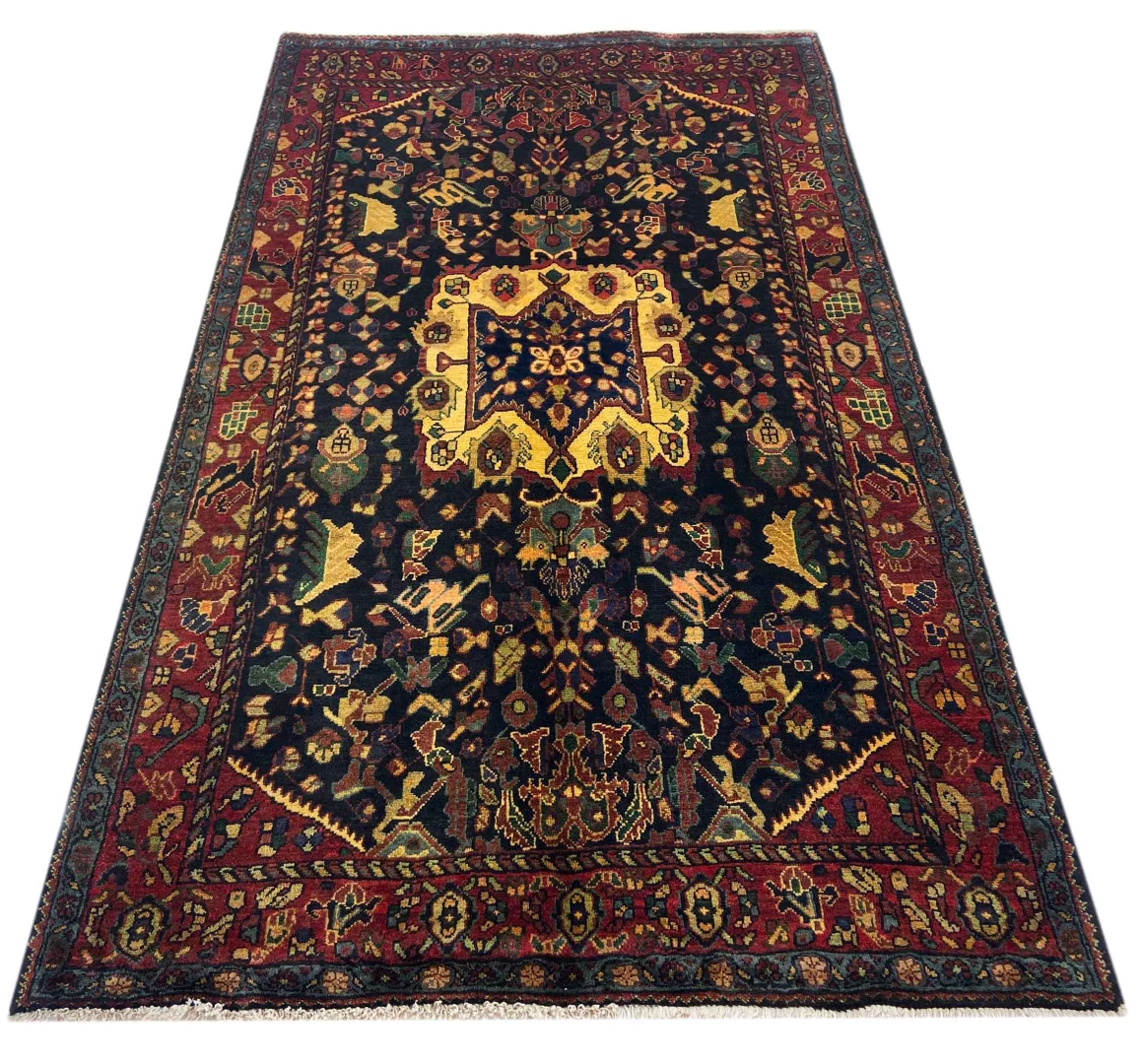 Persian Rug Hamadan 223 x 132 cm Wool Hand-knotted